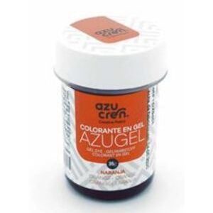 COLORANTE EN GEL NARANJA - AZUGEL - 35 GR. AZUCREN