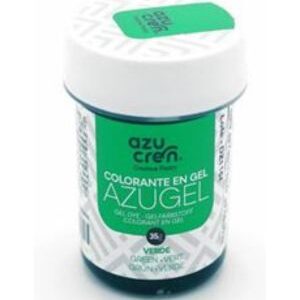 COLORANTE EN GEL VERDE LECHUGA - AZUGEL - 35 GR. AZUCREN